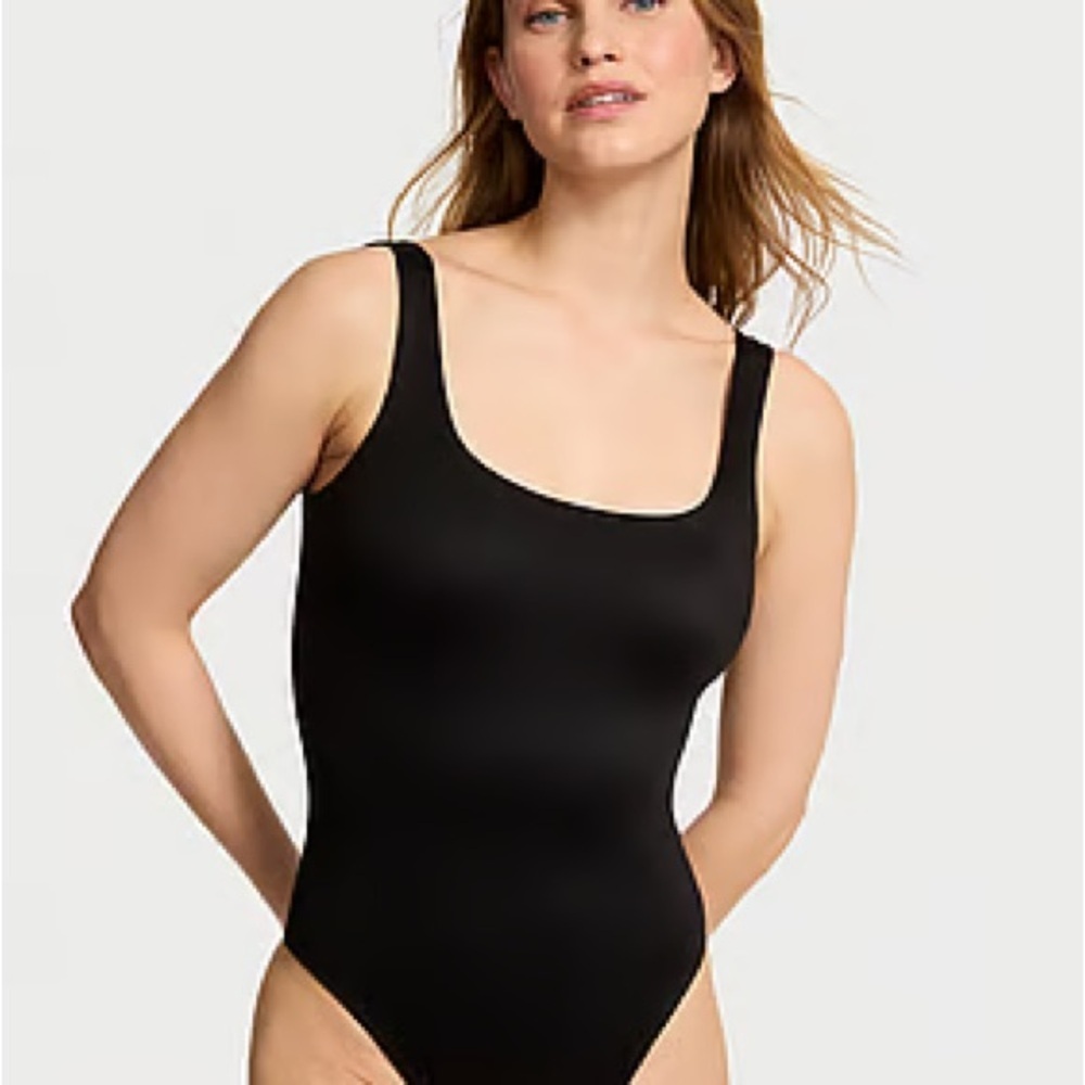 Victoria's Secret Elegant Black Bodysuit